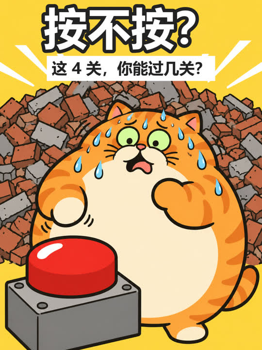 离谱关卡：按不按